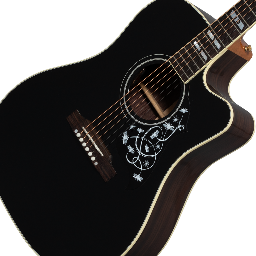 Gibson Jerry Cantrell "Fire Devil" Songwriter, Ebony Acoustic Guitar Gibson