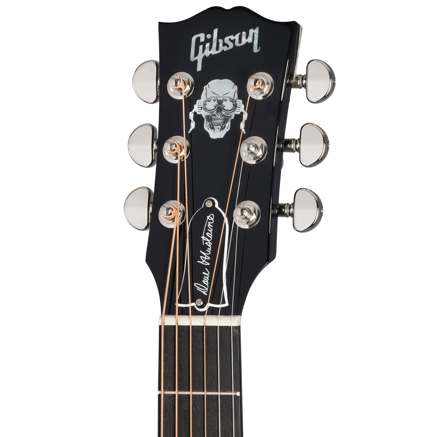 Gibson Dave Mustaine Songwriter, Signed, Ebony Acoustic Guitar Gibson