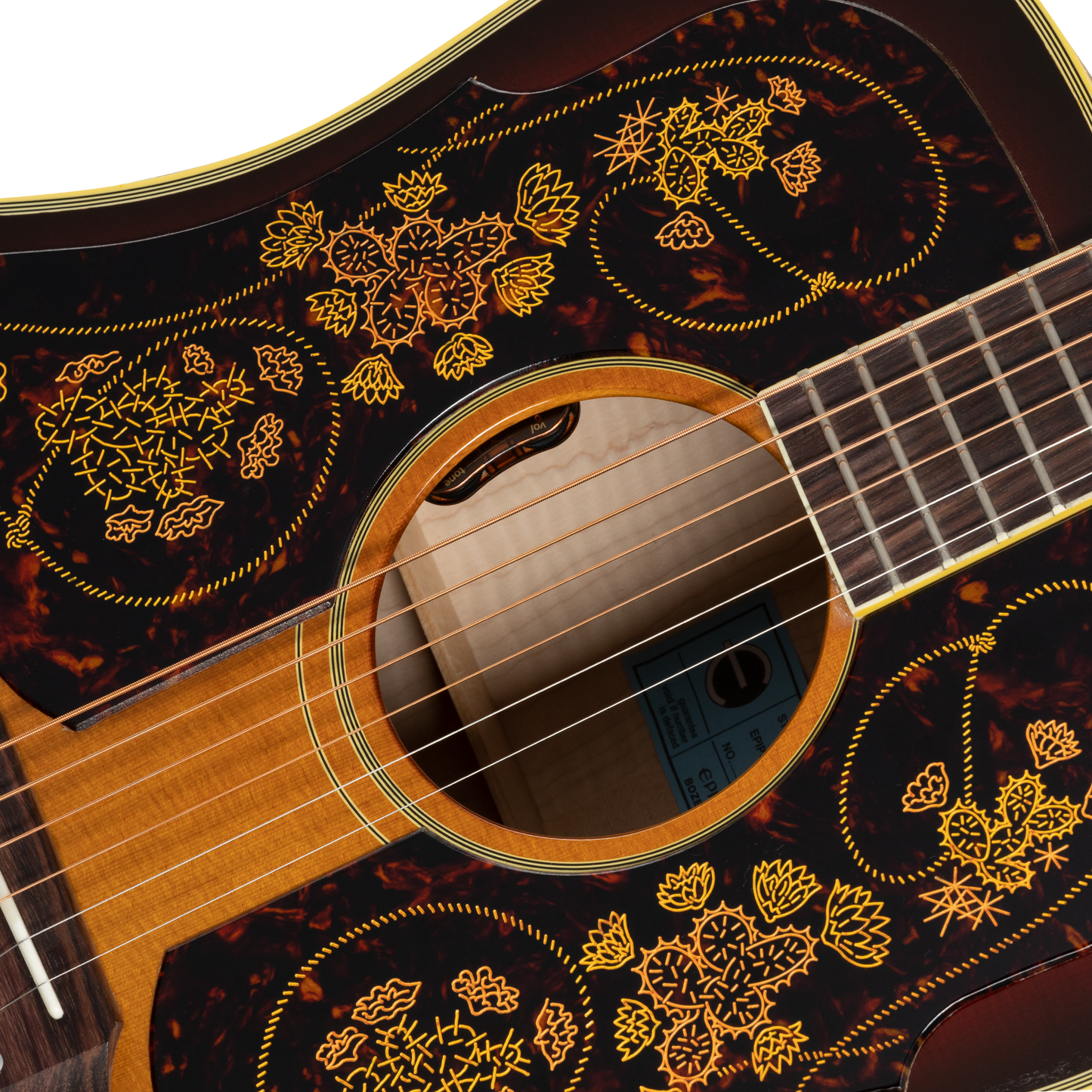 Epiphone USA Chris Stapleton Frontier, Frontier Burst Acoustic Guitar Epiphone