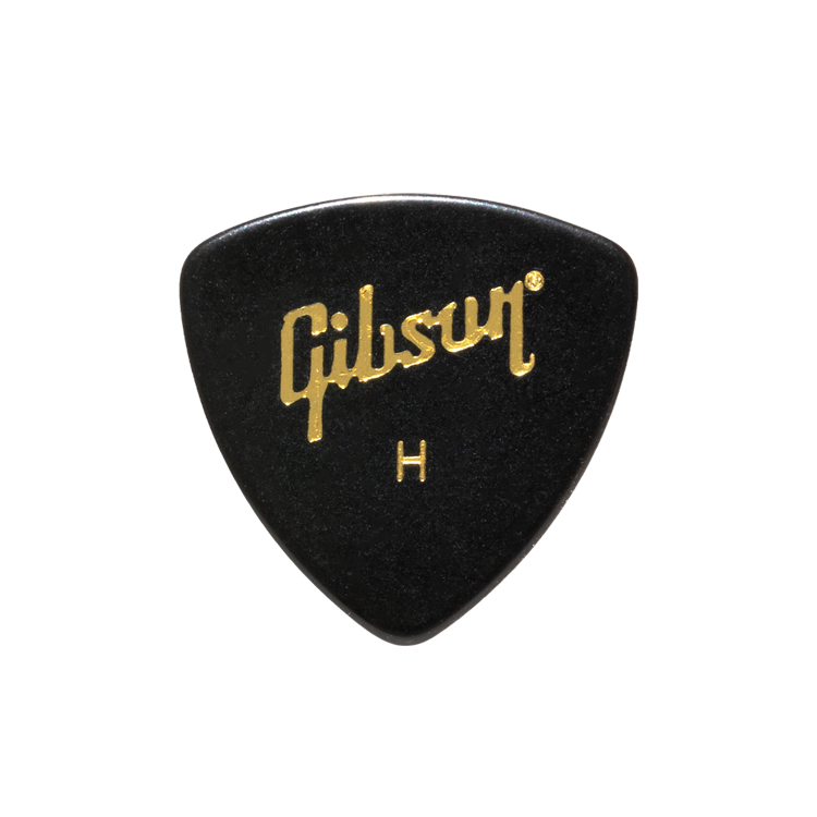 Gibson Black Wedge Picks, 72 pcs., Medium Picks Gibson