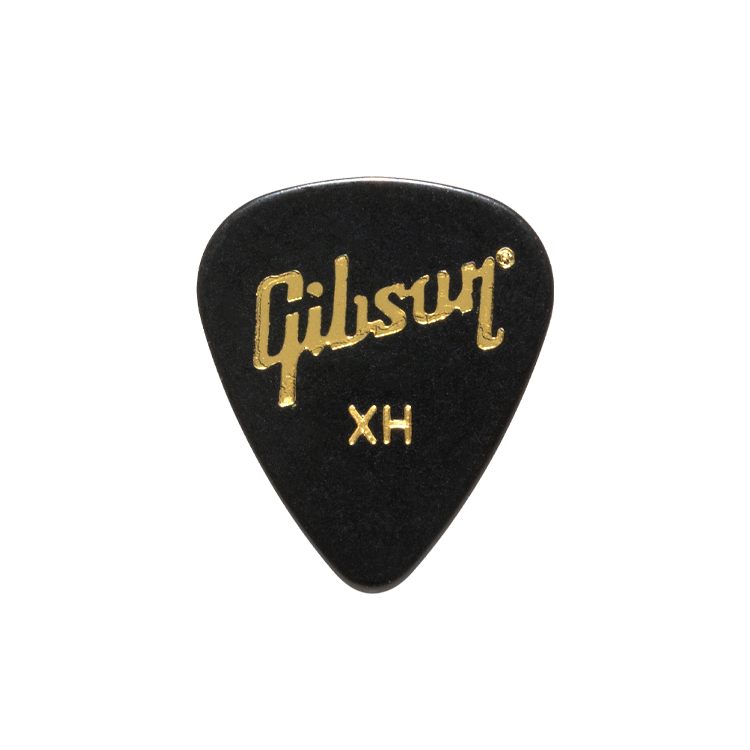 Gibson Standard Black Picks, 72 pcs., Extra Heavy Picks Gibson