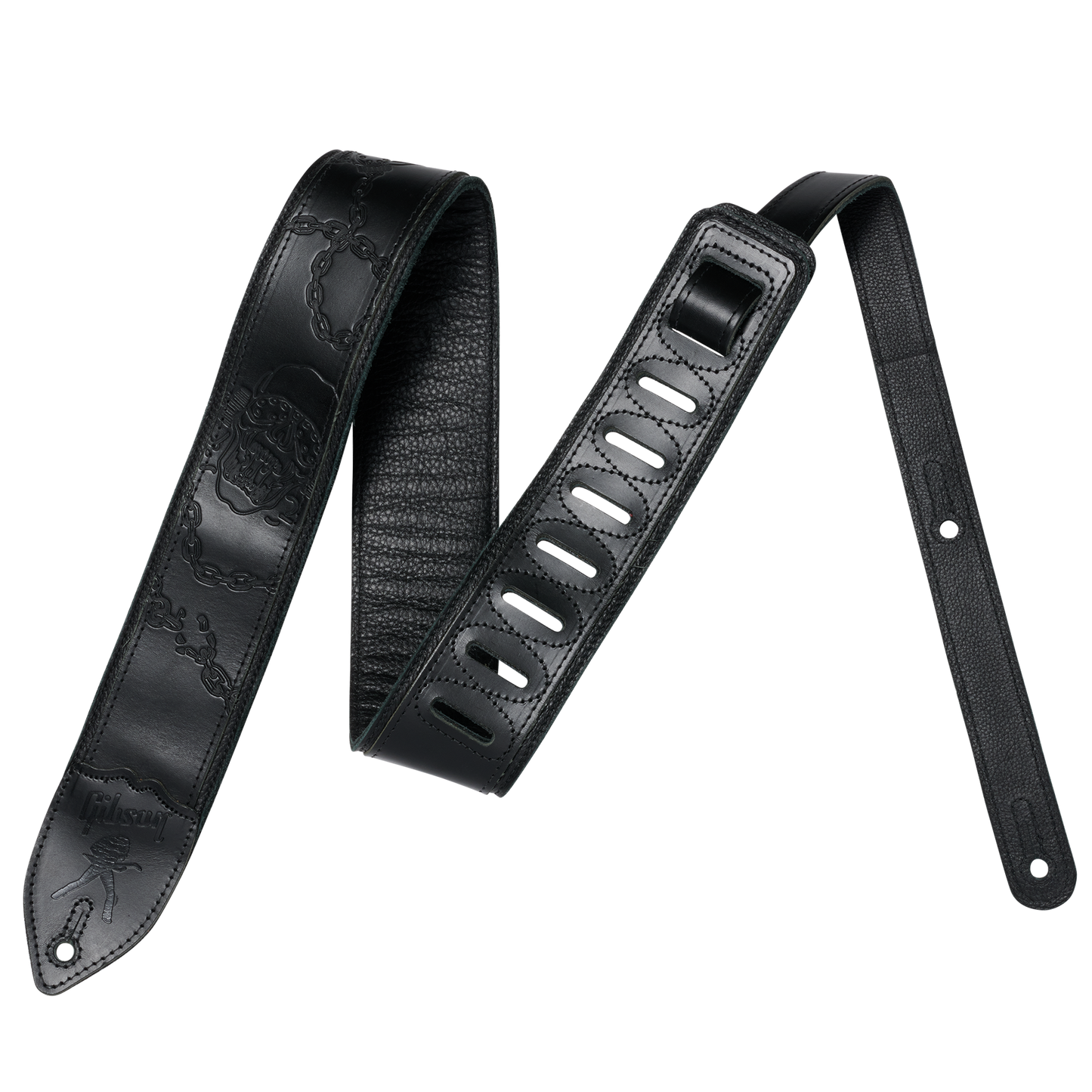 Gibson Dave Mustaine Signature Guitar Strap, Black, Exclusive Strap Gibson