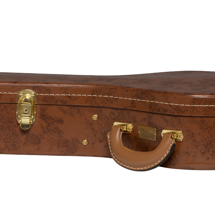 Lifton Historic Hardshell Case, ES-335, Brown/Pink Hardshell Case Lifton
