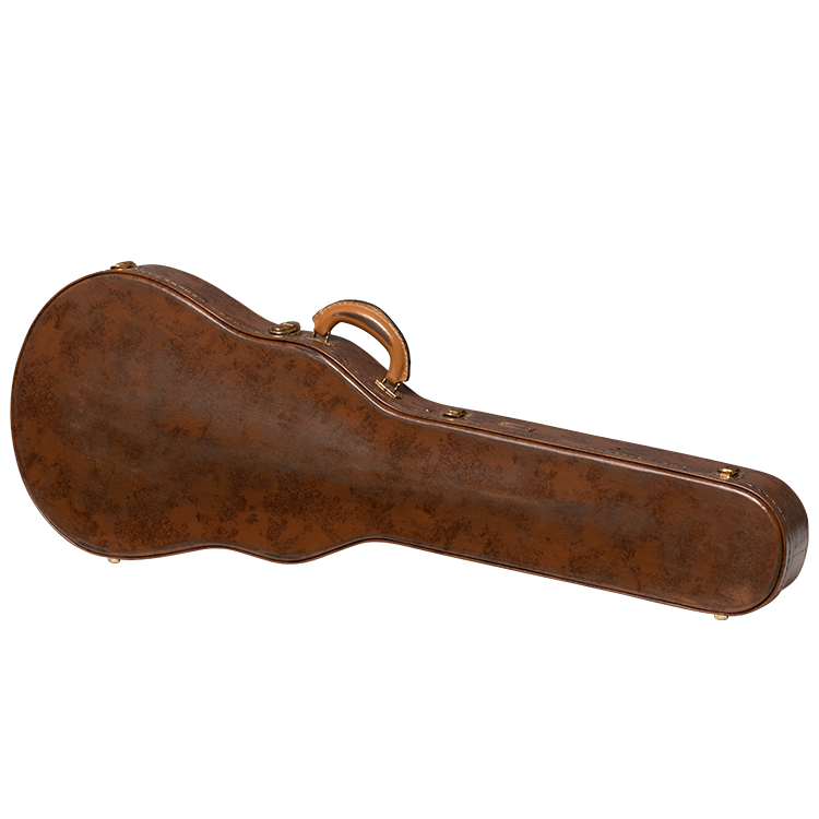 Lifton Historic 5-Latch Hardshell Case, Les Paul, Aged, Brown/Pink Hardshell Case Lifton