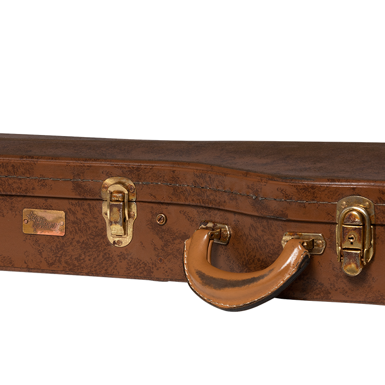 Lifton Historic 5-Latch Hardshell Case, Les Paul, Aged, Brown/Pink Hardshell Case Lifton