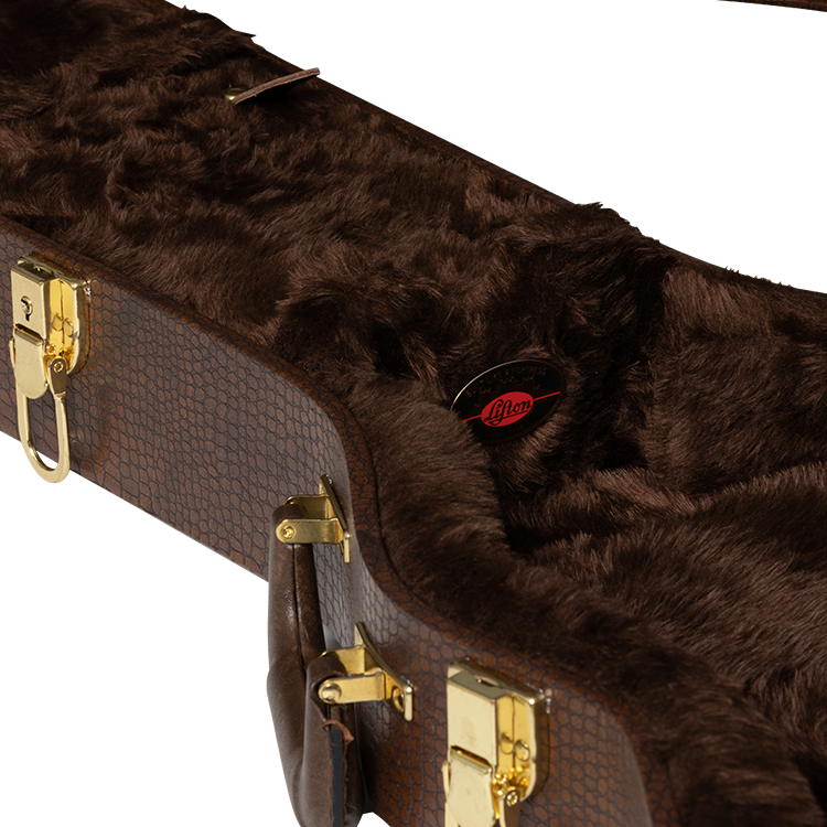 Lifton Historic Hardshell Case, Les Paul Jr., Gator Skin Hardshell Case Lifton