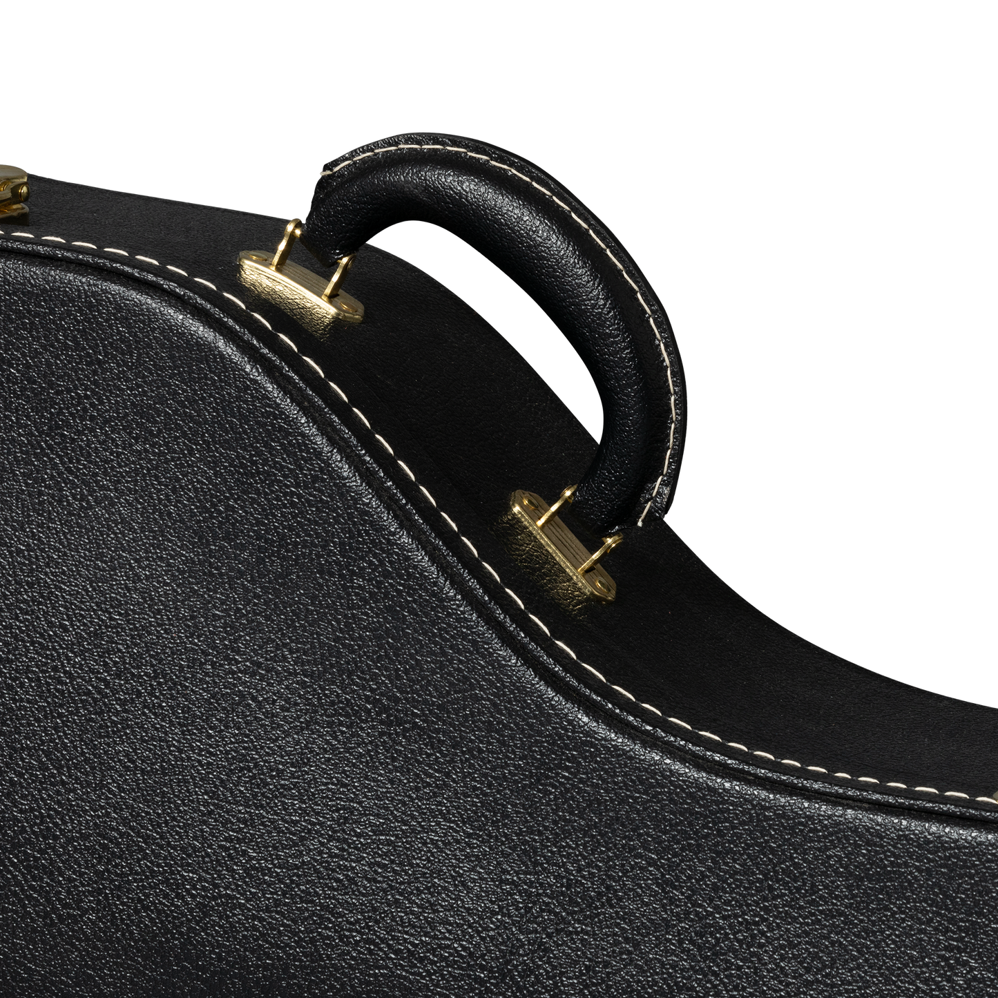 Lifton Historic Hardshell Case, Dreadnought, Black/Goldenrod Hardshell Case Lifton