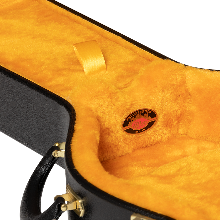 Lifton Historic Hardshell Case, SG, Black/Goldenrod Hardshell Case Lifton