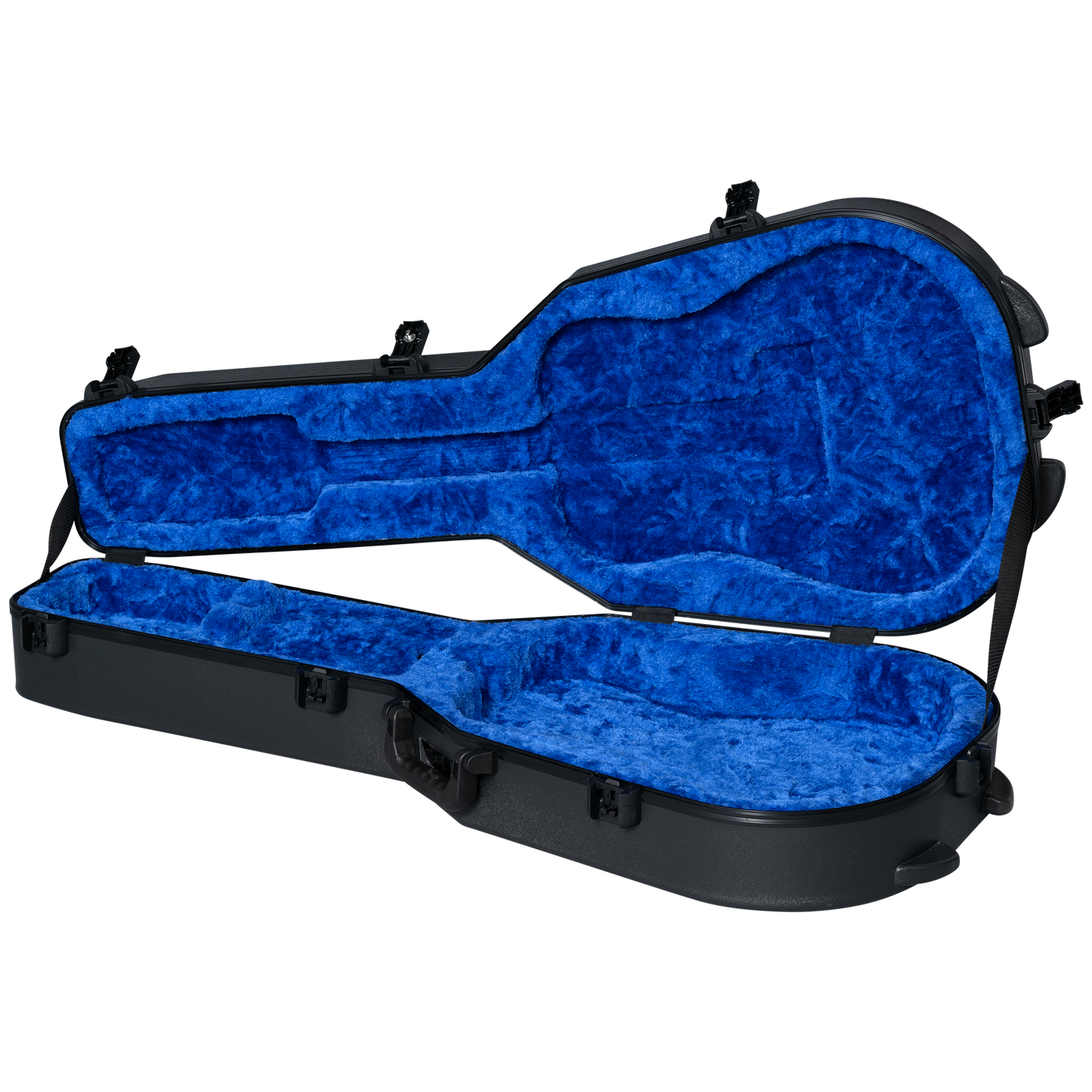 Gibson Deluxe Protector Case, Dreadnought, Black Hardshell Case Gibson