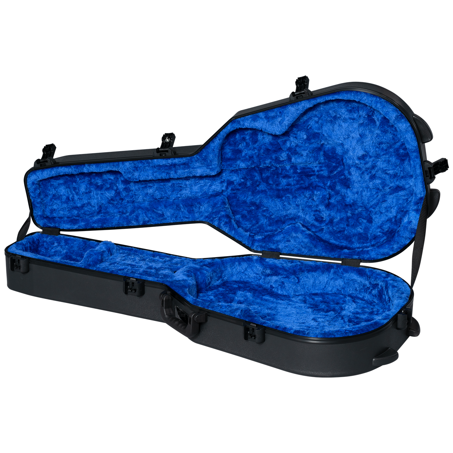 Gibson Deluxe Protector Case, Jumbo Acoustic, Black Hardshell Case Gibson