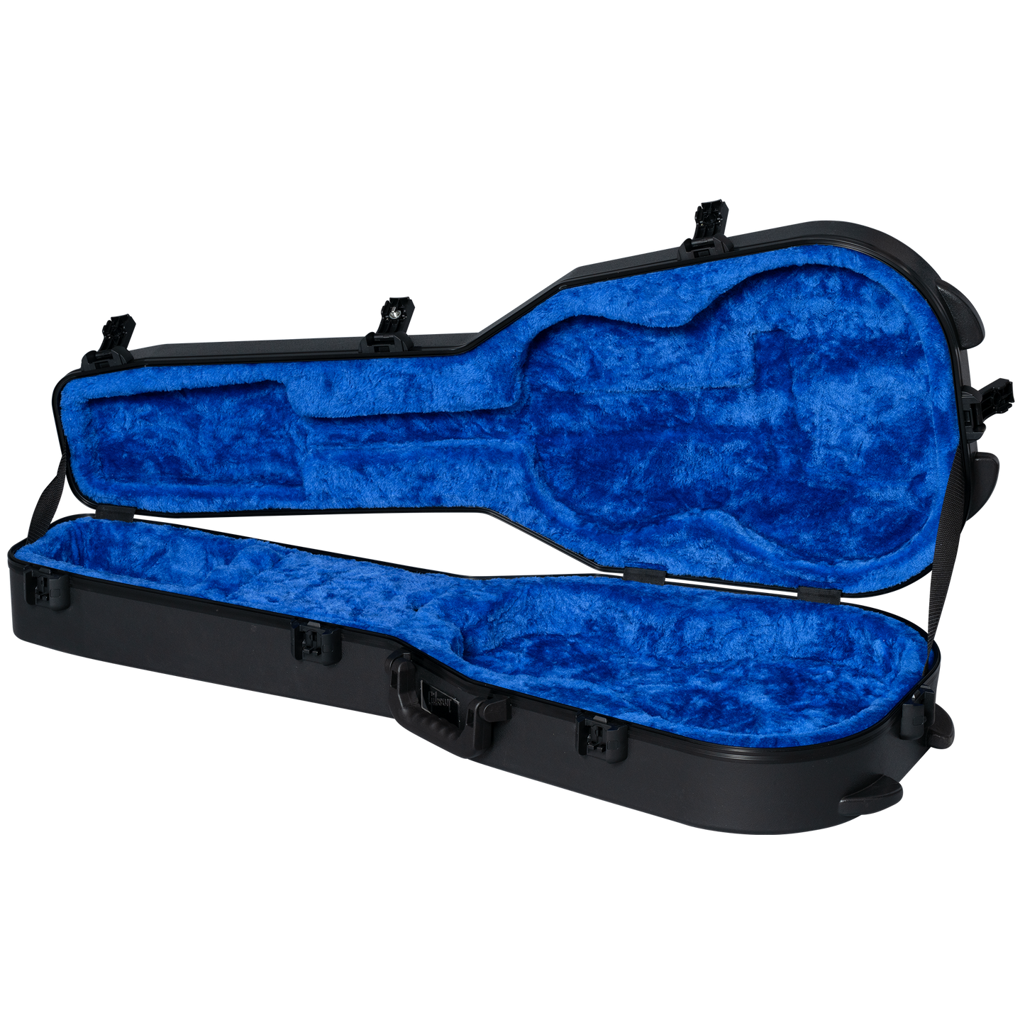 Gibson Deluxe Protector Case, Small-Body Acoustic, Black Hardshell Case Gibson
