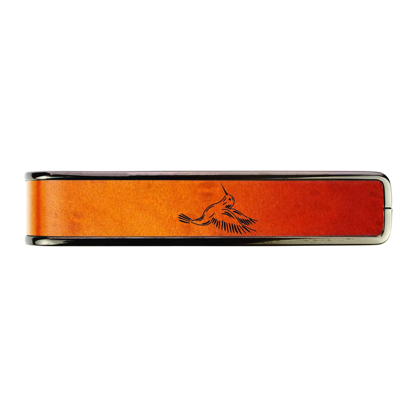Gibson Hummingbird Burst Capo, Black Chrome, Exclusive Capo Gibson