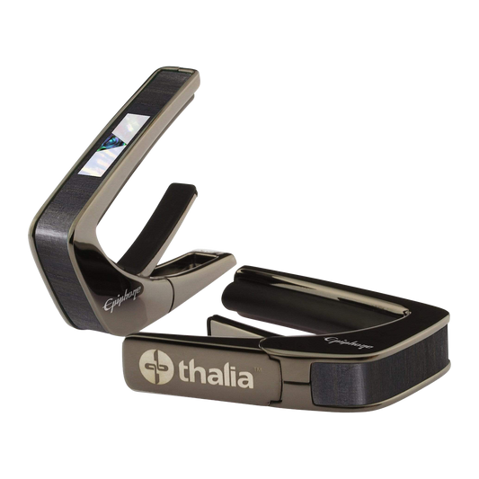 Epiphone V-Block Ebony Capo, Black Chrome, Exclusive Capo Epiphone