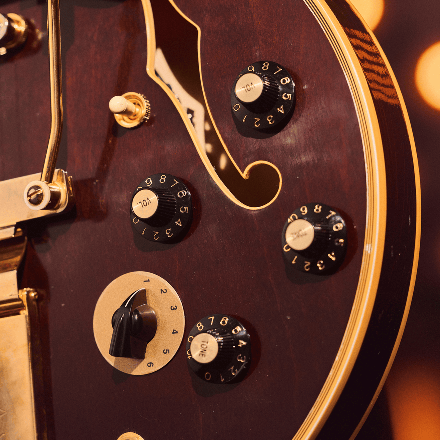 Gibson Custom B.B. King “Rumble in the Jungle” 1974 ES-355, Walnut Electric Guitar Gibson Custom