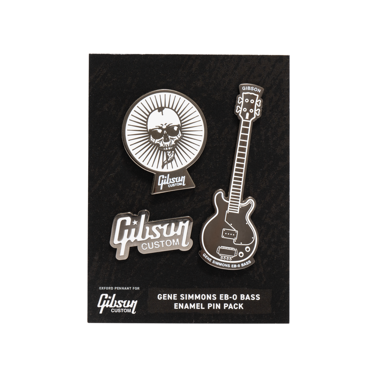 Gibson Custom Gene Simmons EB-0 Bass, Ebony Electric Bass Gibson Custom