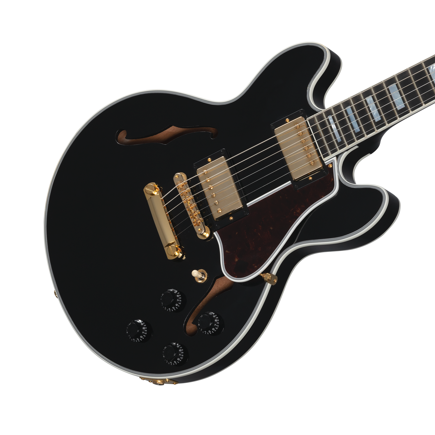 Gibson Custom CS-356, Ebony Electric Guitar Gibson Custom