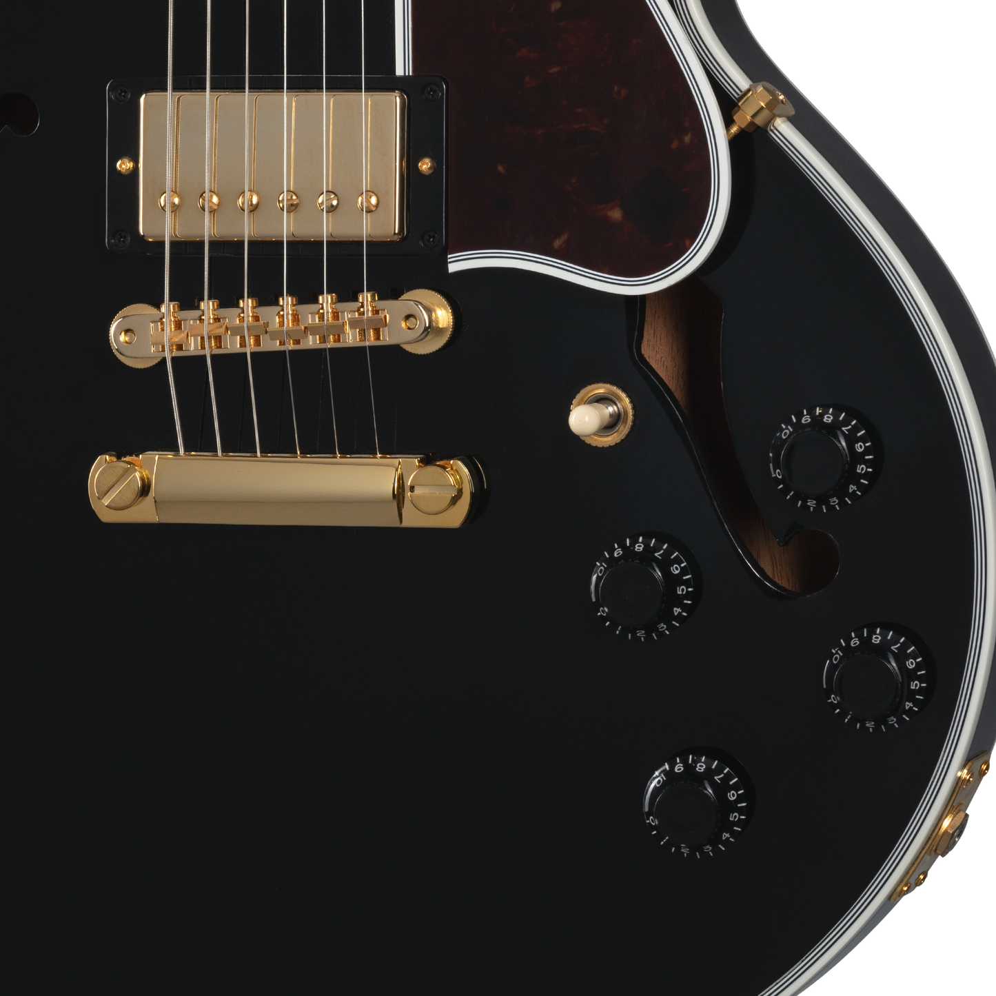 Gibson Custom CS-356, Ebony Electric Guitar Gibson Custom