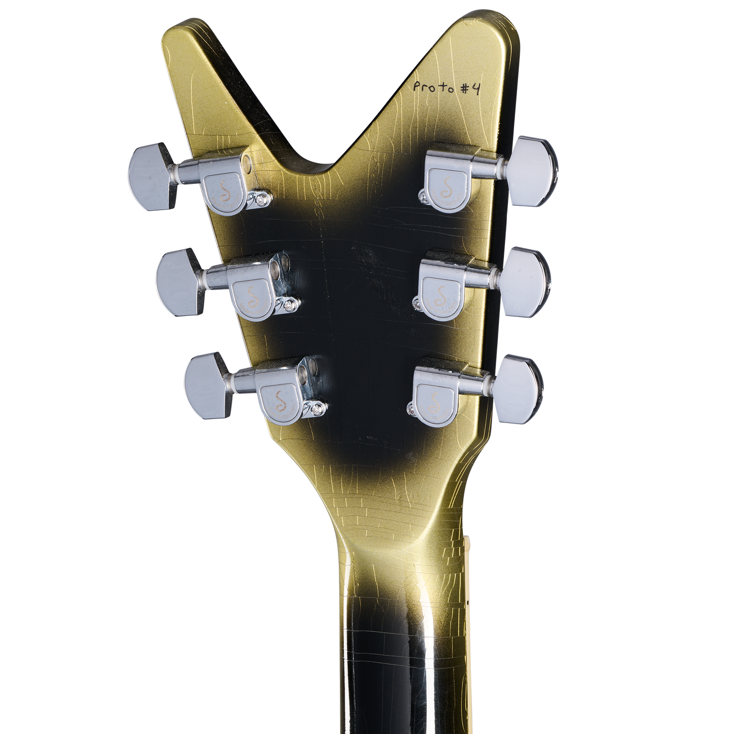Gibson Custom Adam Jones Flying V Collector's Edition, Reverse Antique Silverburst Electric Guitar Gibson Custom
