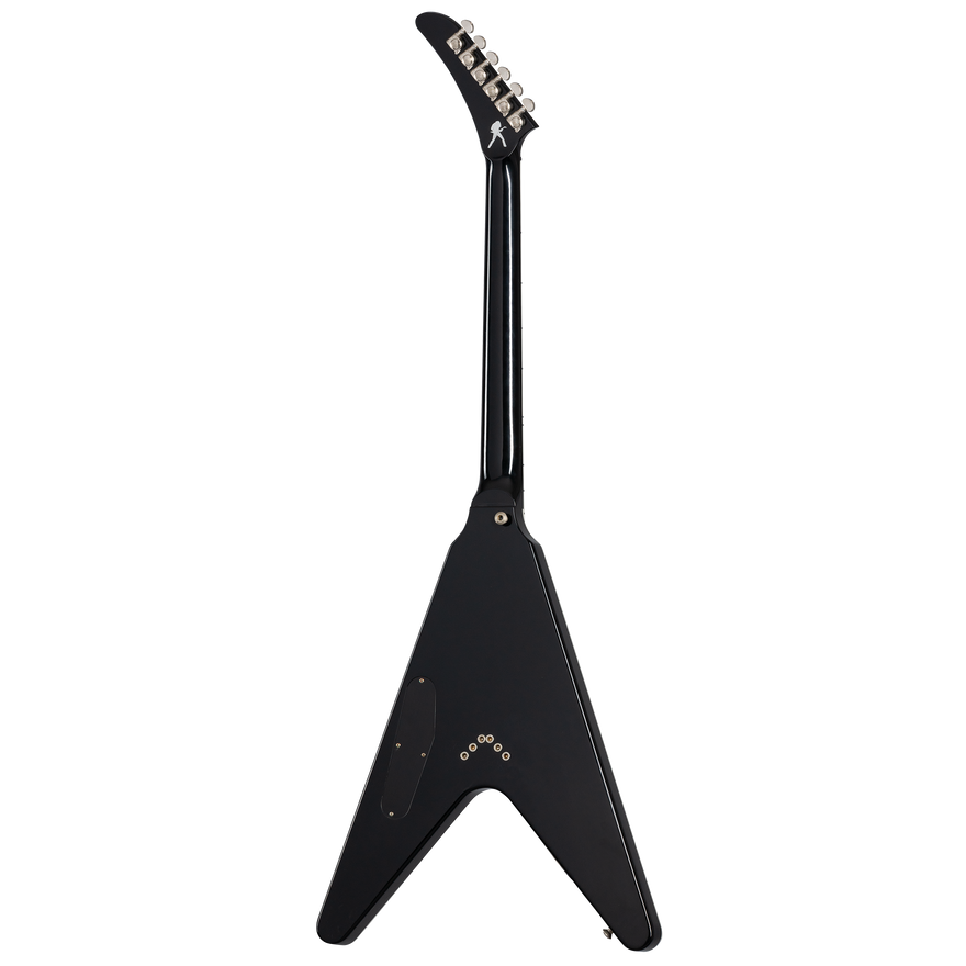 Gibson Custom Dave Mustaine Flying V EXP Limited Edition, Ebony VOS Electric Guitar Gibson Custom