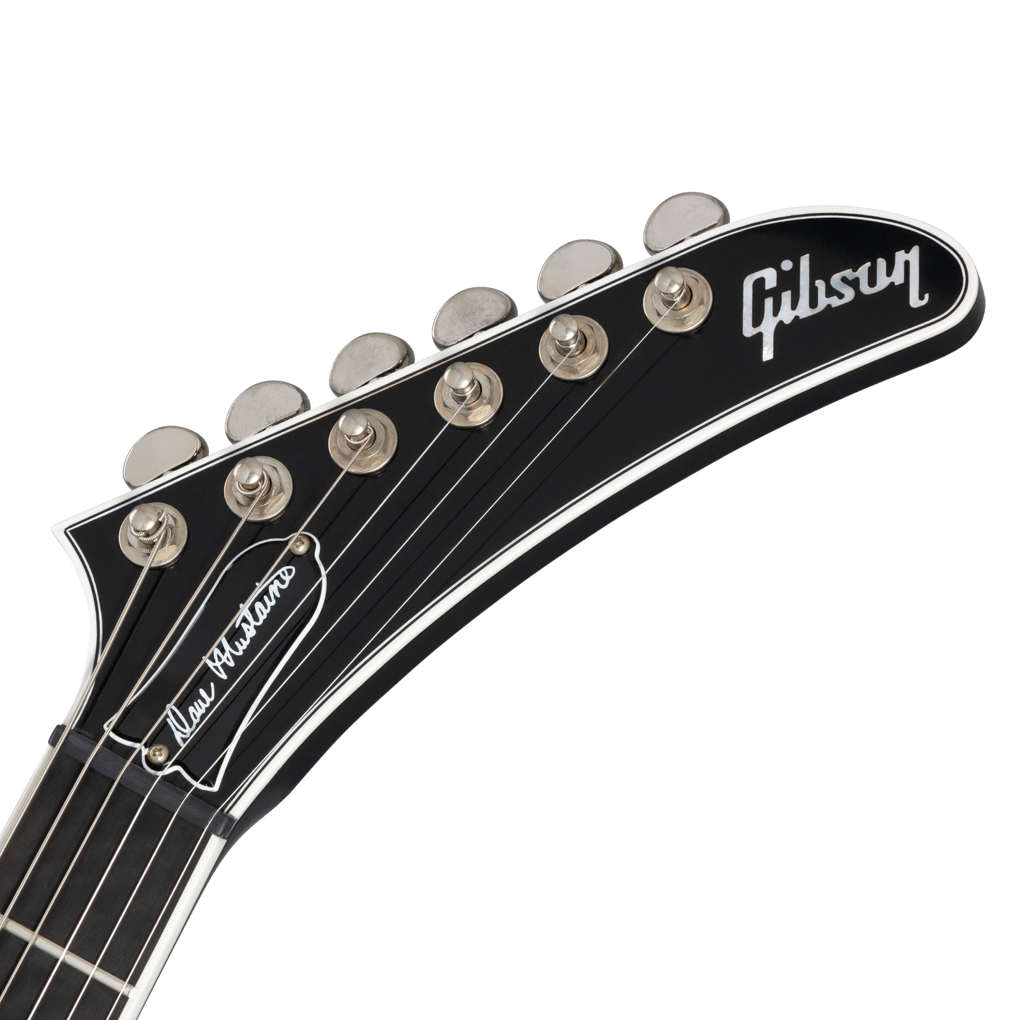 Gibson Custom Dave Mustaine Flying V EXP Limited Edition, Ebony VOS Electric Guitar Gibson Custom