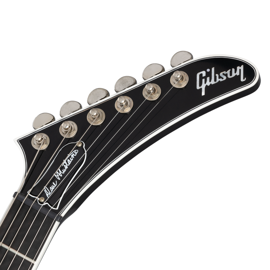 Gibson Custom Dave Mustaine Flying V EXP Limited Edition, Ebony VOS Electric Guitar Gibson Custom