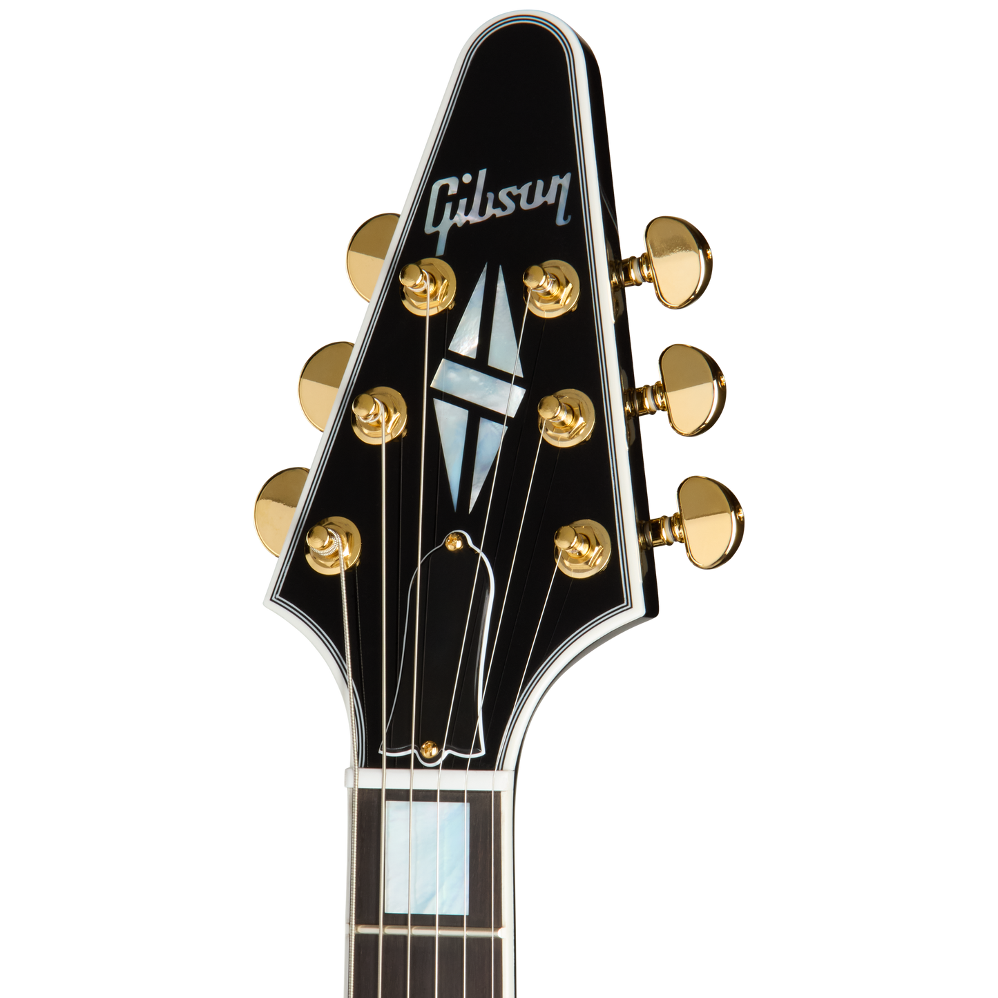 Gibson Custom Flying V Custom Figured Top, Cobra Burst Electric Guitar Gibson Custom