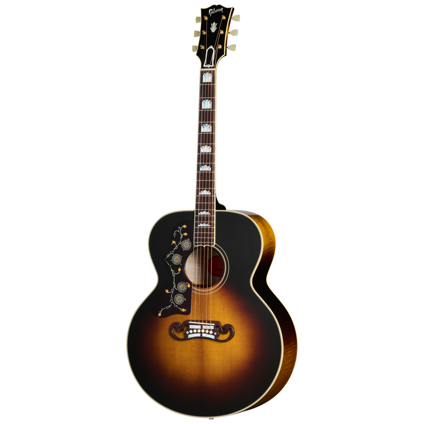Gibson Custom 1957 SJ-200 Reissue, Left-Handed, Vintage Sunburst Acoustic Guitar Gibson Custom