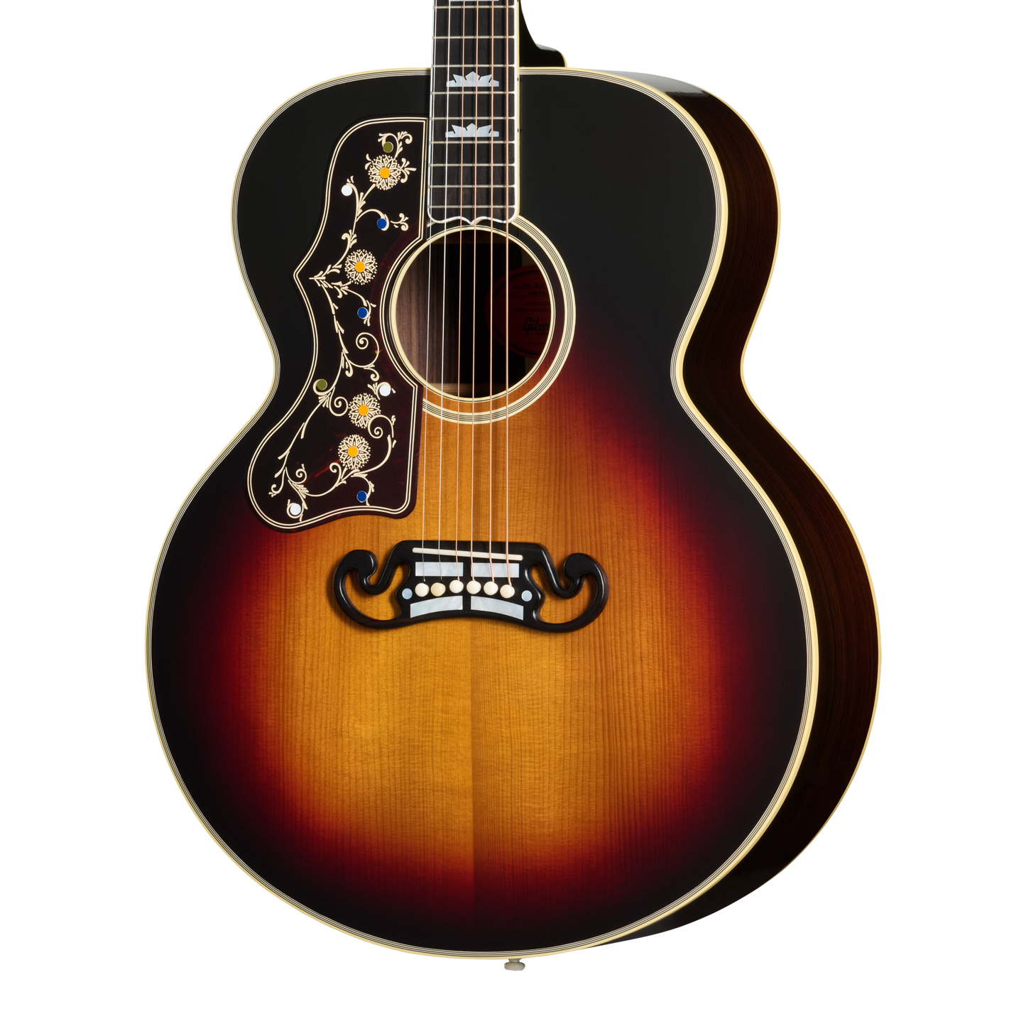 Gibson Custom Pre-War SJ-200 Rosewood, Left-Handed, Vintage Sunburst Acoustic Guitar Gibson Custom