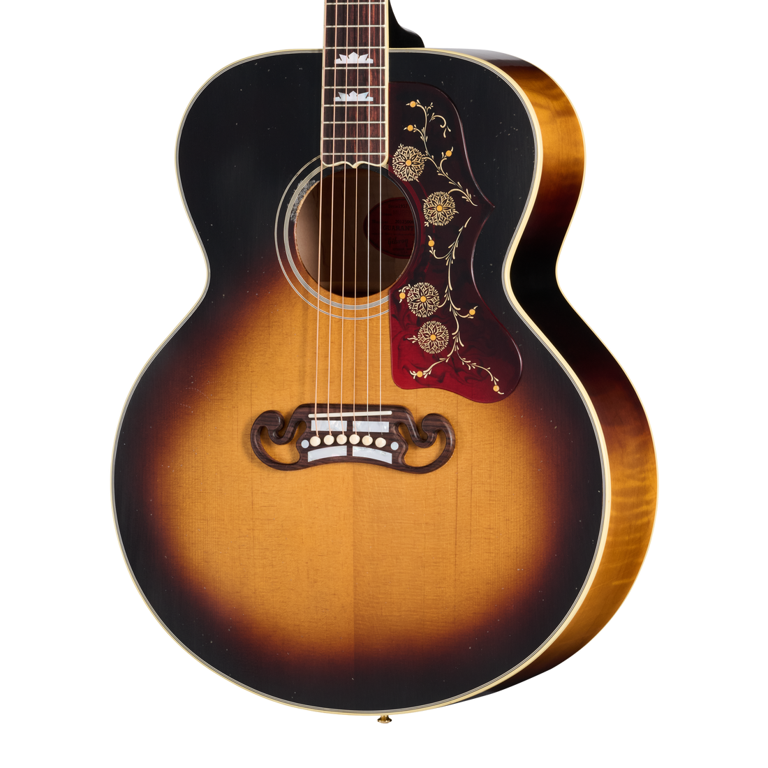 Gibson Custom 1957 SJ-200 Reissue, Light Aged, Vintage Sunburst Acoustic Guitar Gibson Custom
