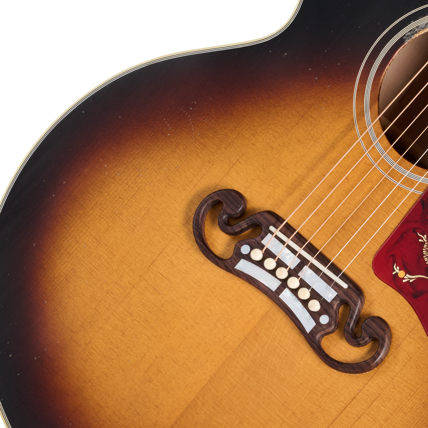 Gibson Custom 1957 SJ-200 Reissue, Light Aged, Vintage Sunburst Acoustic Guitar Gibson Custom