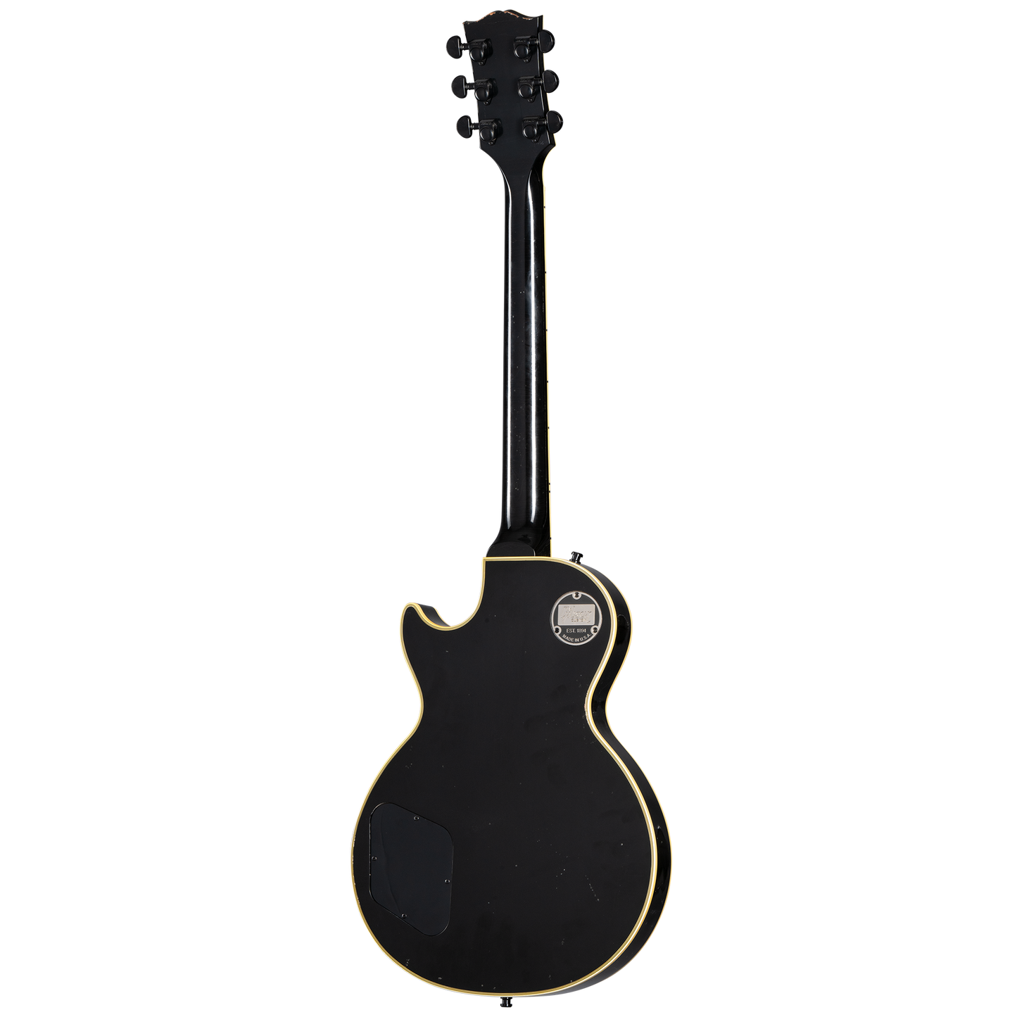 Gibson Custom Kirk Hammett 1989 Les Paul Custom, Ebony Electric Guitar Gibson Custom