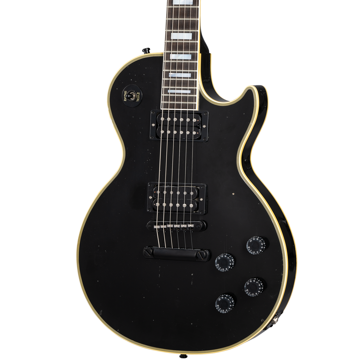 Gibson Custom Kirk Hammett 1989 Les Paul Custom, Ebony Electric Guitar Gibson Custom