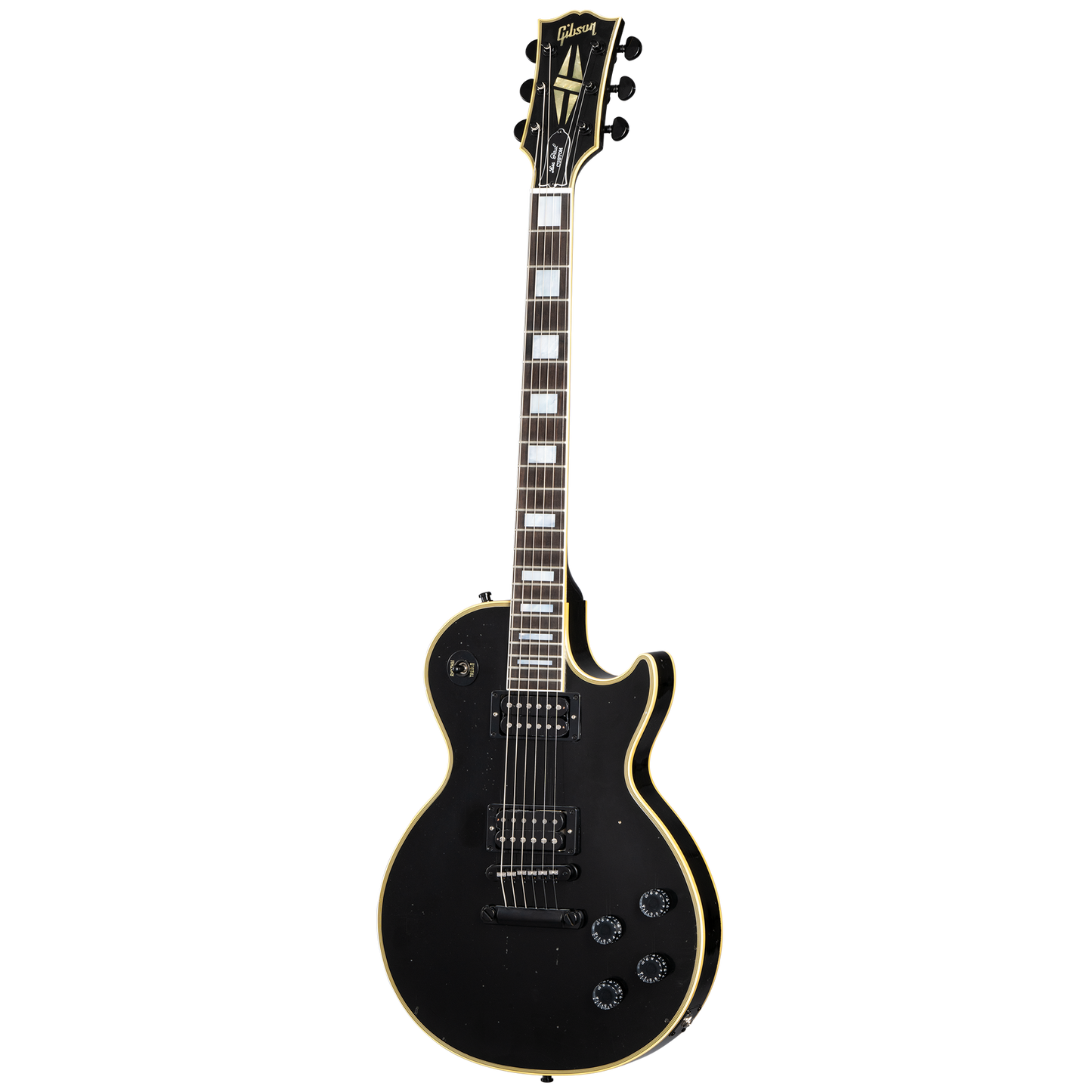 Gibson Custom Kirk Hammett 1989 Les Paul Custom, Ebony Electric Guitar Gibson Custom