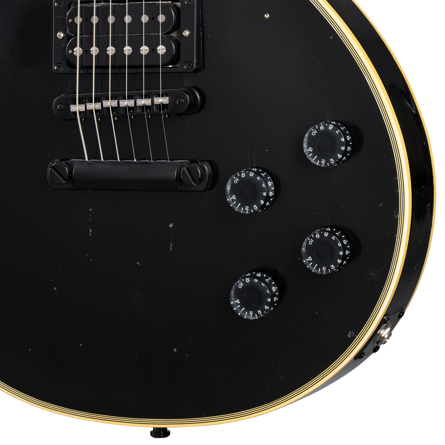 Gibson Custom Kirk Hammett 1989 Les Paul Custom, Ebony Electric Guitar Gibson Custom
