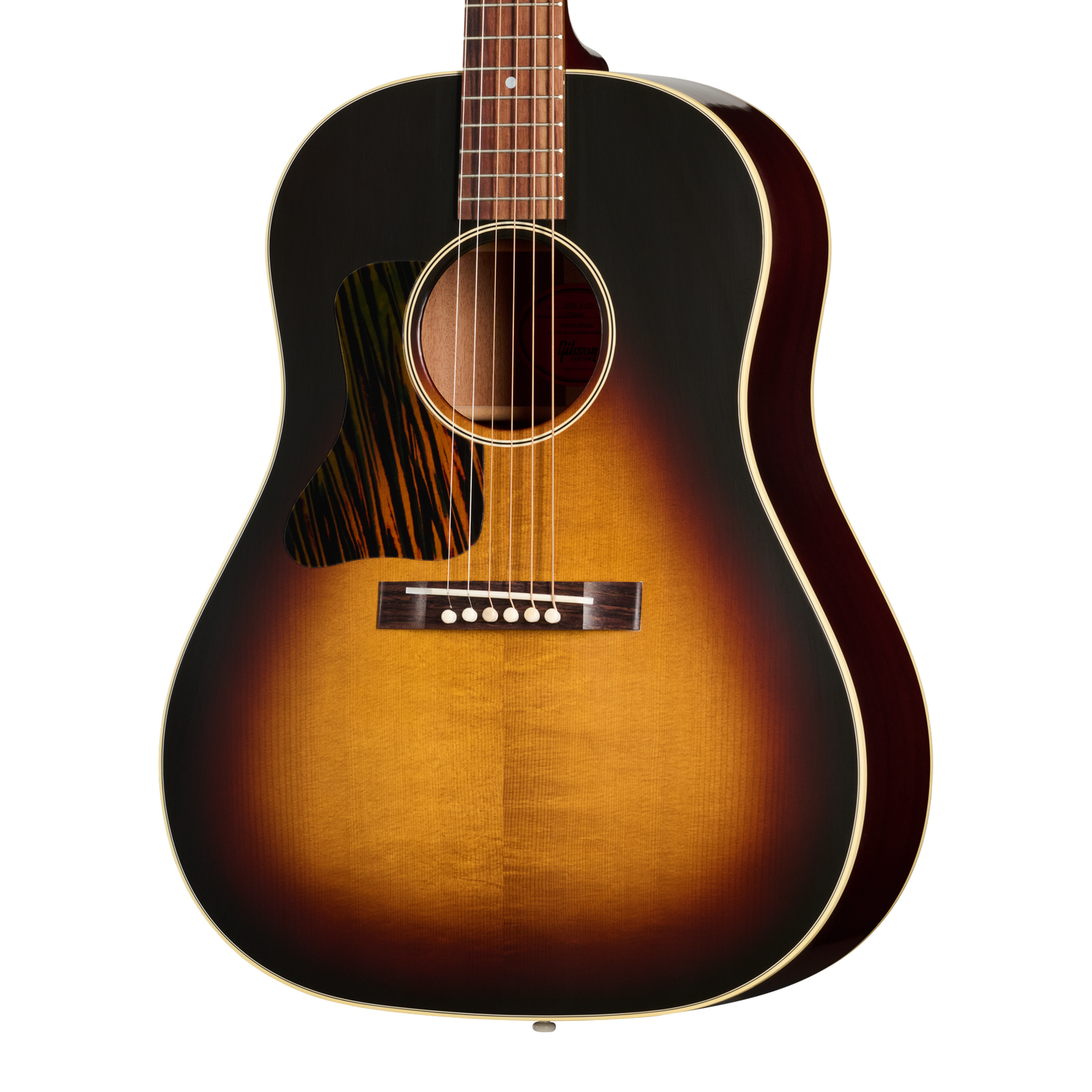 Gibson Custom 1936 J-35 Reissue, Left-Handed, Vintage Sunburst Acoustic Guitar Gibson Custom