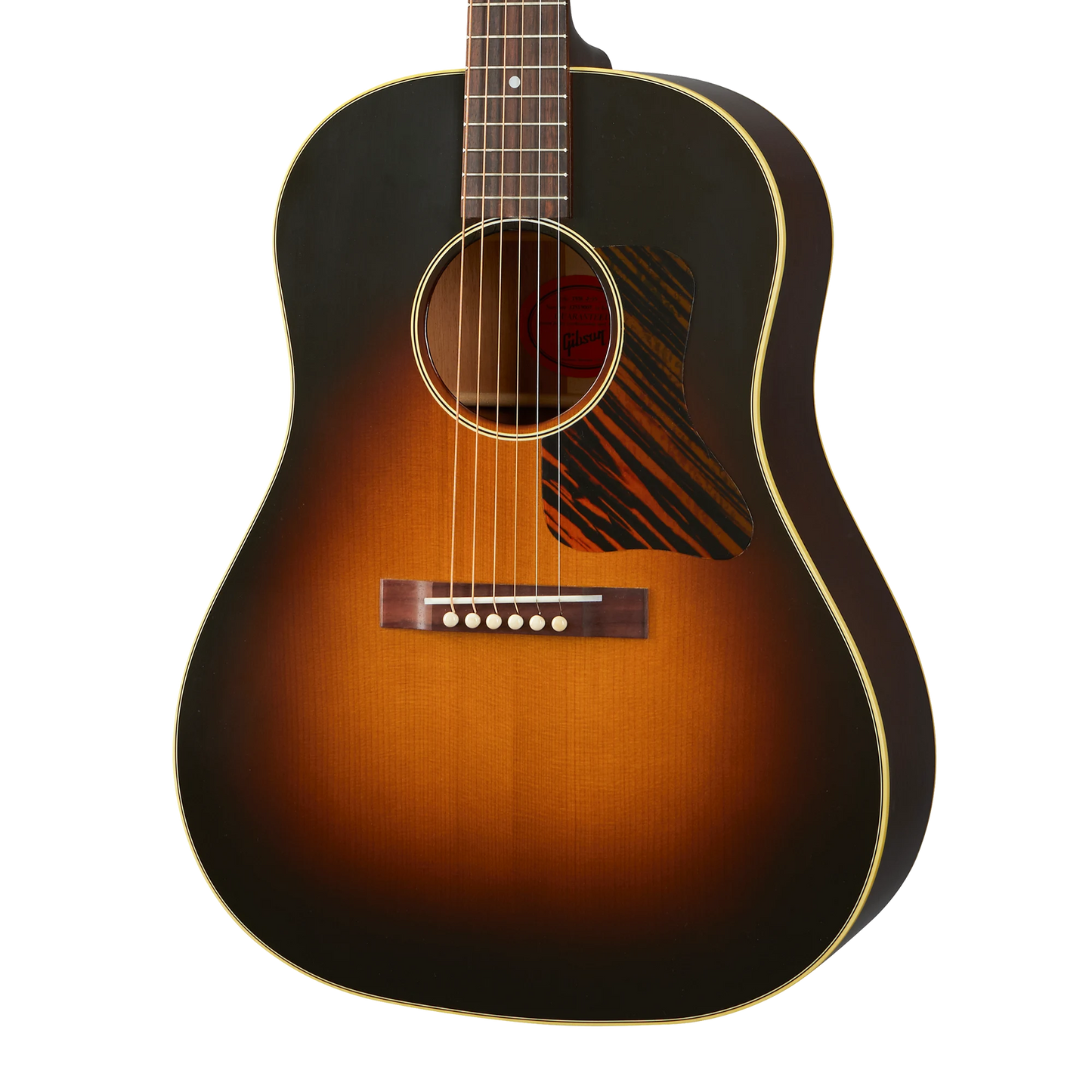 Gibson Custom 1936 J-35 Reissue, Vintage Sunburst Acoustic Guitar Gibson Custom