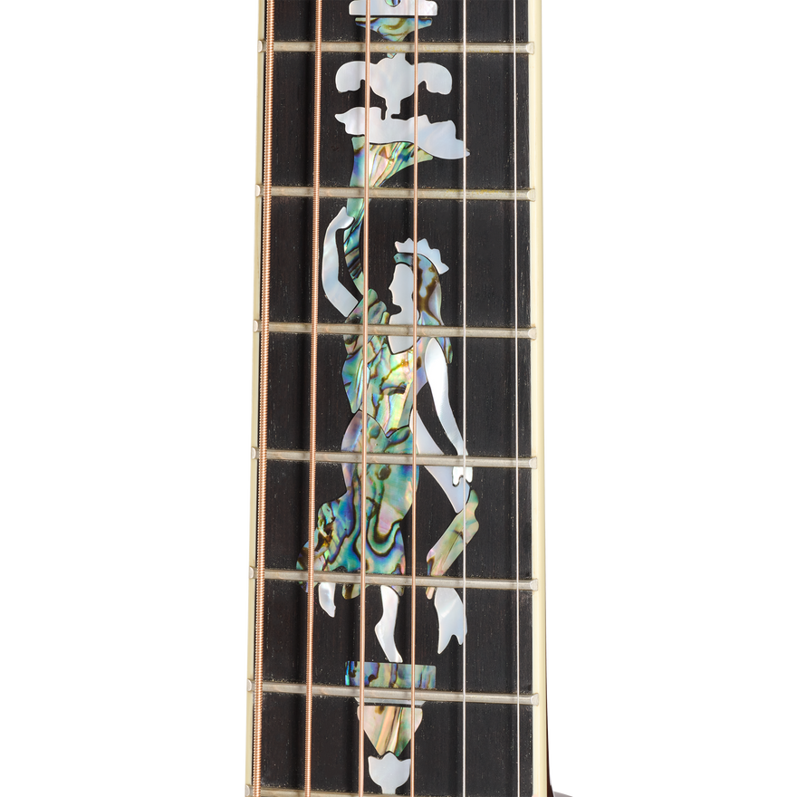 Gibson Custom J-45 Orville Artisan 130th Anniversary Limited Edition, Ebony, Exclusive Acoustic Guitar Gibson Custom