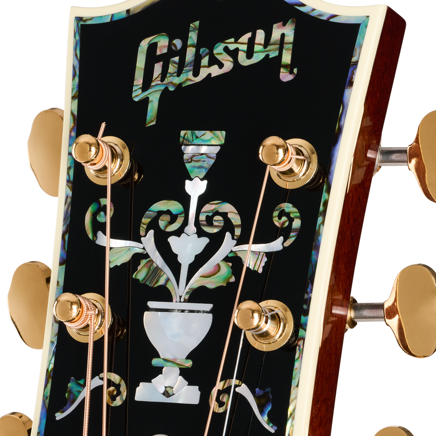 Gibson Custom J-45 Orville Artisan 130th Anniversary Limited Edition, Ebony, Exclusive Acoustic Guitar Gibson Custom