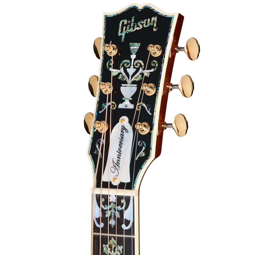 Gibson Custom J-45 Orville Artisan 130th Anniversary Limited Edition, Ebony, Exclusive Acoustic Guitar Gibson Custom