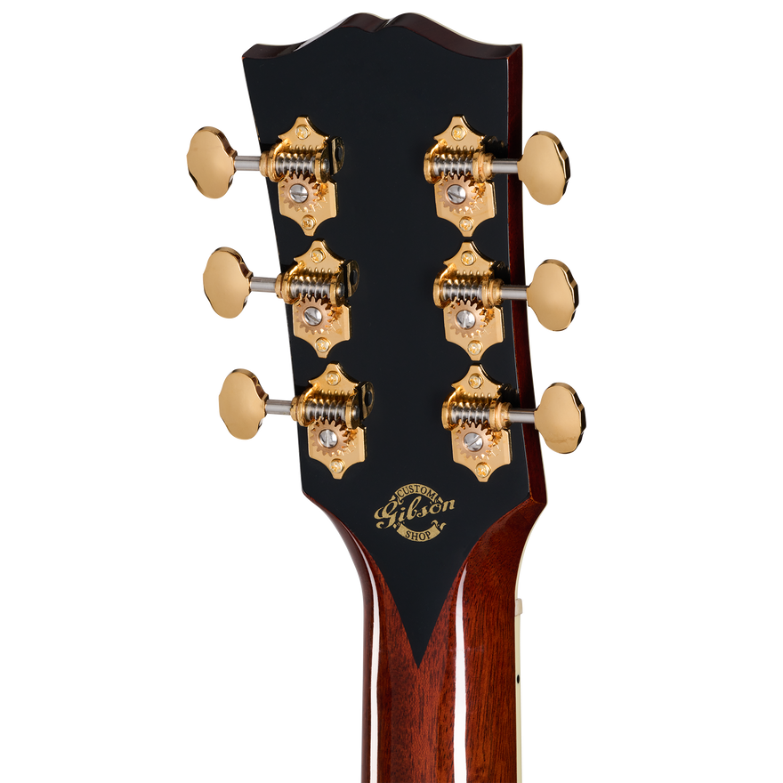 Gibson Custom J-45 Orville Artisan 130th Anniversary Limited Edition, Ebony, Exclusive Acoustic Guitar Gibson Custom