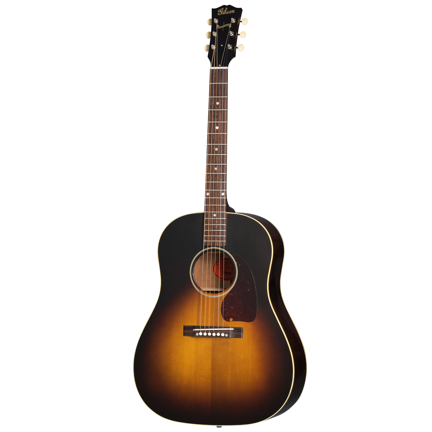 Gibson Custom 1942 Banner J-45 Reissue, Vintage Sunburst Acoustic Guitar Gibson Custom