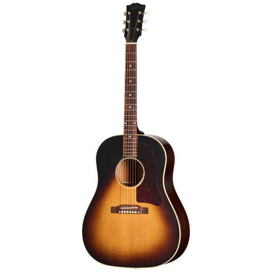 Gibson Custom 1955 J-45 Reissue, Light Aged, Vintage Sunburst Acoustic Guitar Gibson Custom