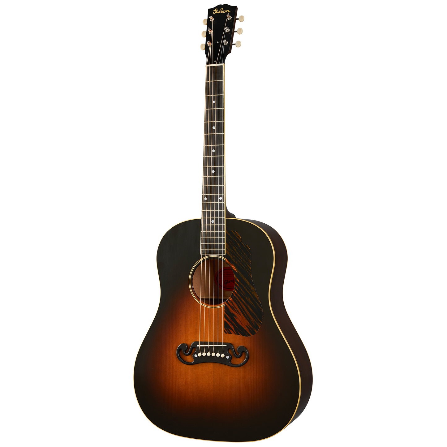 Gibson Custom 1939 J-55 Reissue, Left-Handed, Faded Vintage Sunburst Acoustic Guitar Gibson Custom