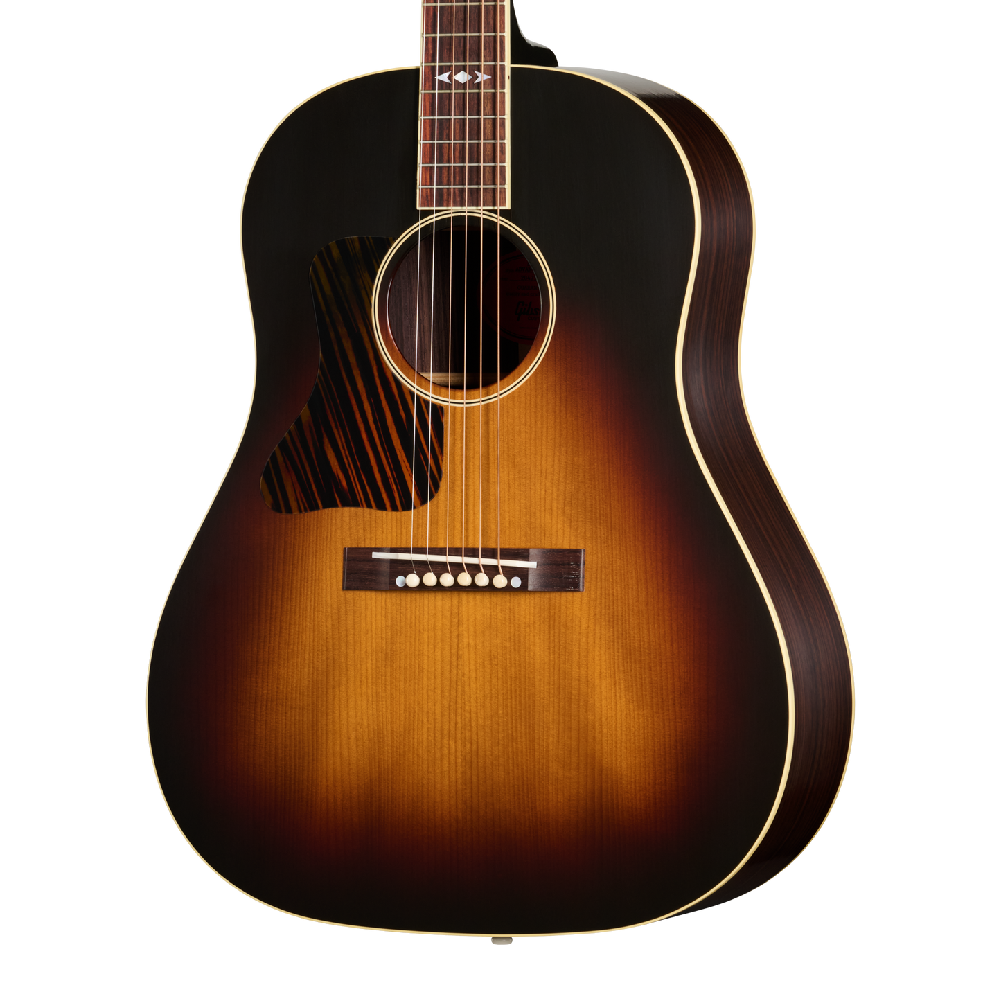 Gibson Custom 1936 Advanced Jumbo Reissue, Left-Handed, Vintage Sunburst Acoustic Guitar Gibson Custom