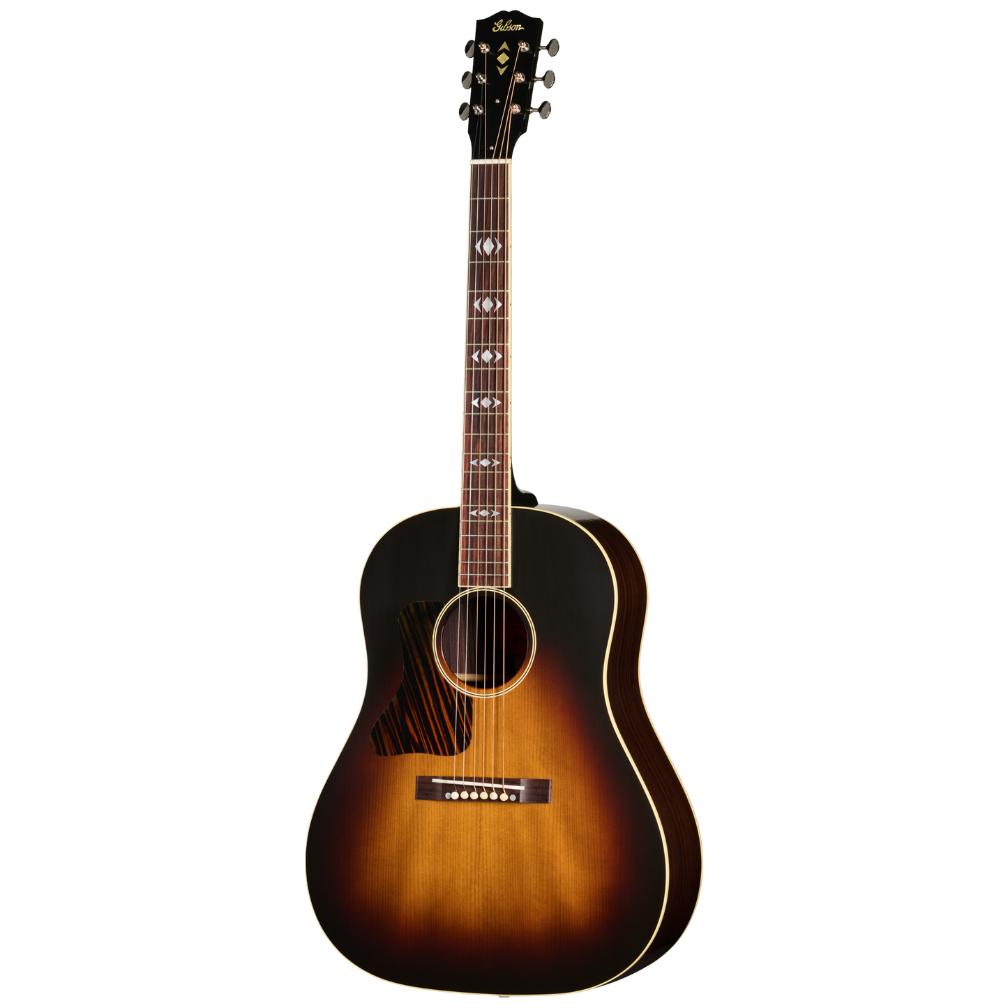 Gibson Custom 1936 Advanced Jumbo Reissue, Left-Handed, Vintage Sunburst Acoustic Guitar Gibson Custom
