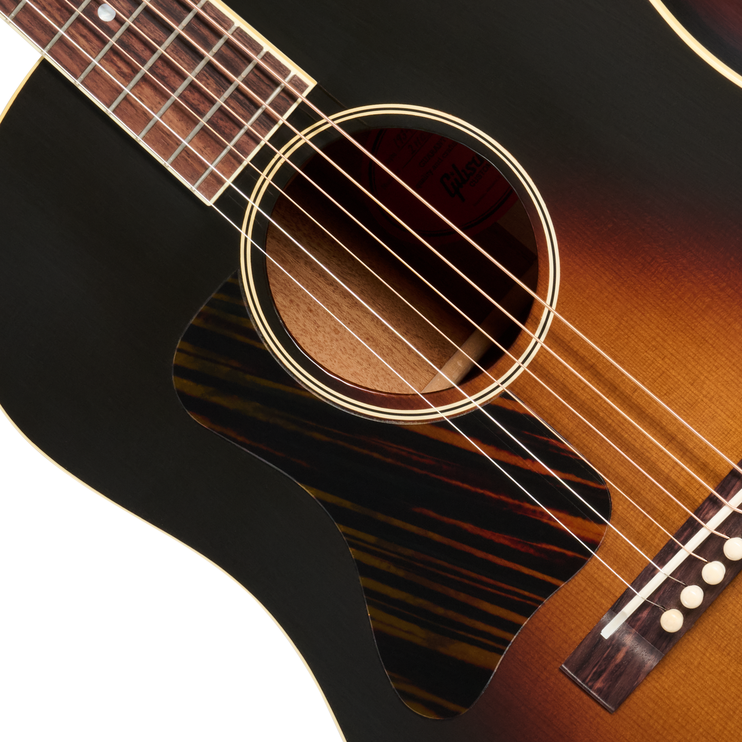 Gibson Custom 1934 Jumbo Reissue, Left-Handed, Vintage Sunburst Acoustic Guitar Gibson Custom