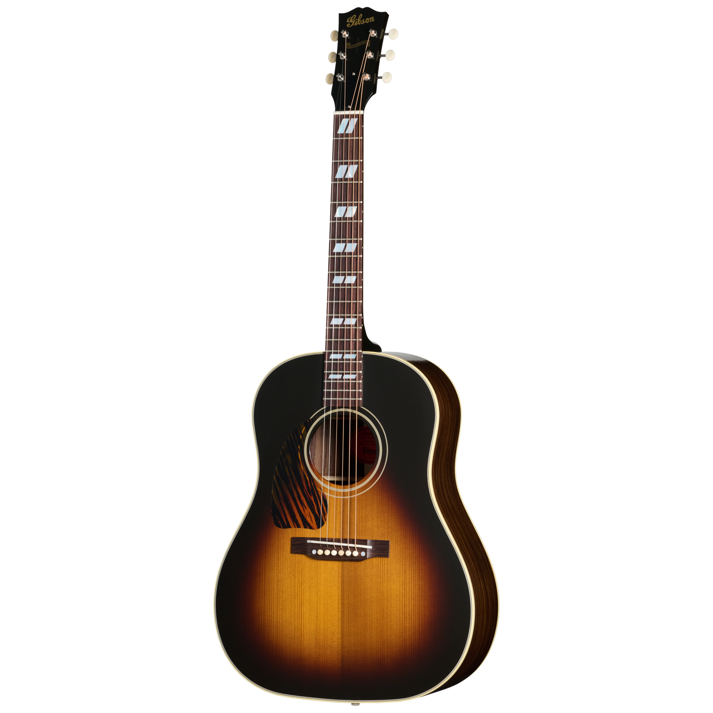 Gibson Custom 1942 Banner Southern Jumbo Reissue, Left-Handed, Vintage Sunburst Acoustic Guitar Gibson Custom
