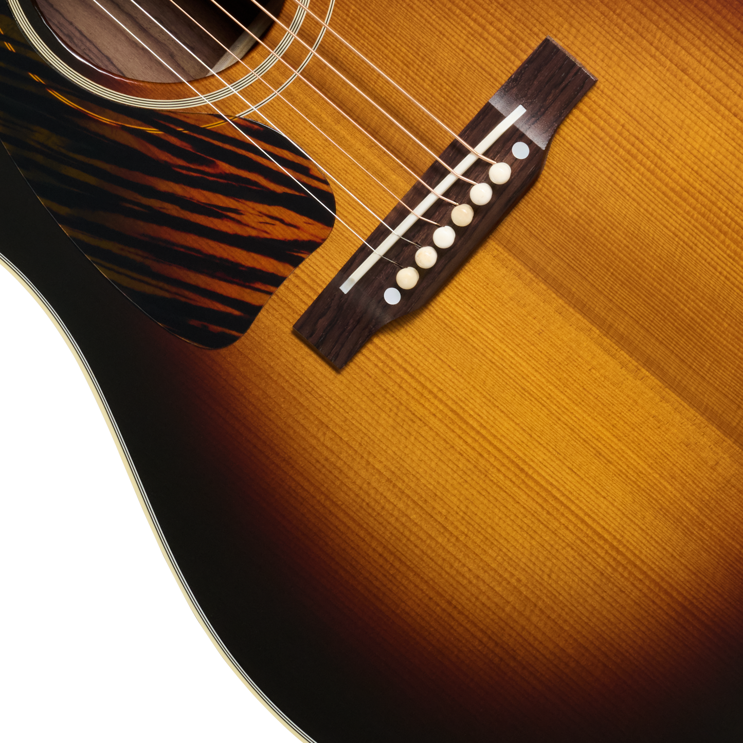Gibson Custom 1942 Banner Southern Jumbo Reissue, Left-Handed, Vintage Sunburst Acoustic Guitar Gibson Custom