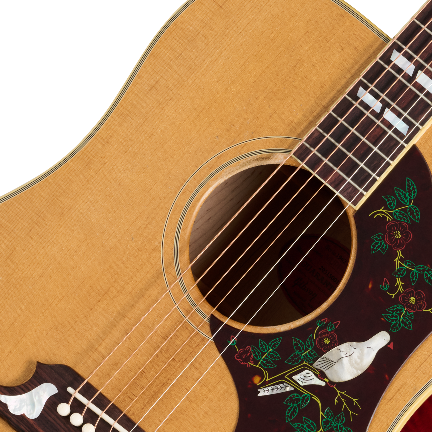 Gibson Custom 1963 Dove Reissue, Light Aged, Dark Natural Acoustic Guitar Gibson Custom