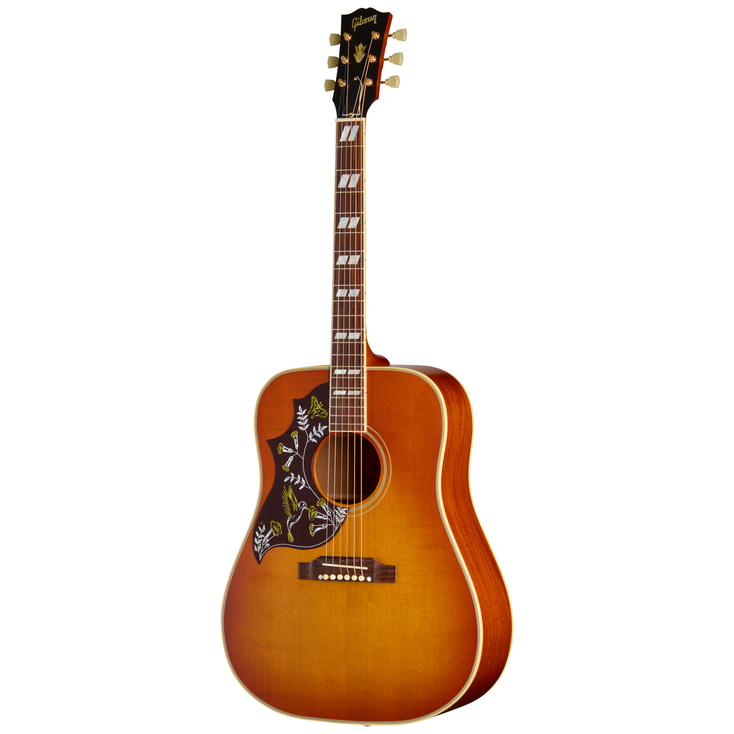 Gibson Custom 1960 Hummingbird Reissue, Left-Handed, Heritage Cherry Sunburst Acoustic Guitar Gibson Custom